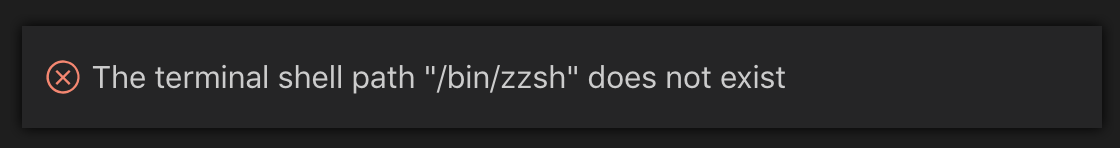 Using an invalid shell setting will tell you the shell is invalid