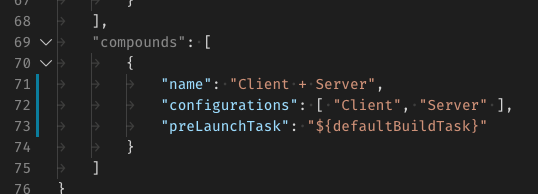 prelaunch task for compound debug configurations