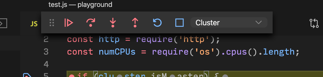 Debug toolbar colors