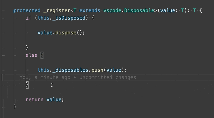 The 'extract method' refactoring preserving newlines